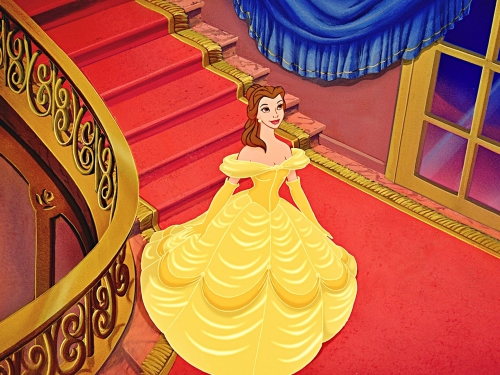 Красавица и Чудовище обои на компьютер