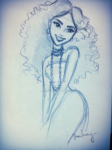 Моана фанарт