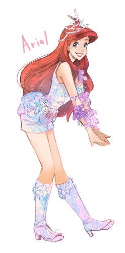 Веселый костюм Ариэль