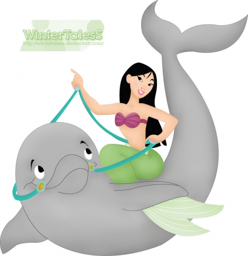 Мулан русалочка