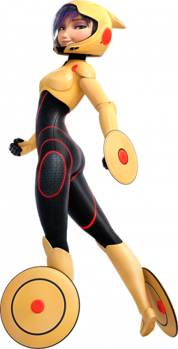 Мультфильм Город Героев Big Hero 6 красивая Го Го Тамаго