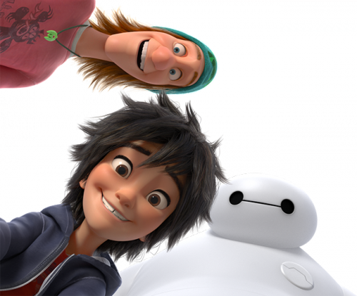Мультфильм Город Героев Big Hero 6 герои смотрят на тебя