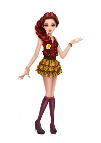 Fairy Tale High Белль подросток