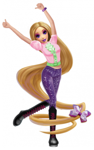 Fairy Tale High Рапунцель танцует