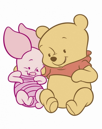 Маленькие Винни и Пятачок