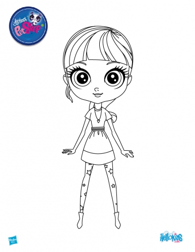 Раскраска Блайс