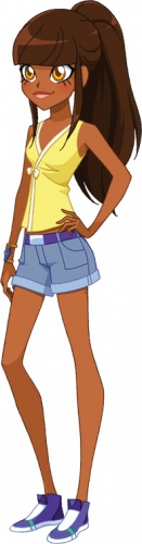 Talia в пляжном наряде