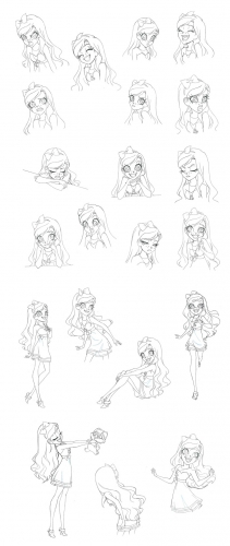 Лолирок коцепт арты с Айрис