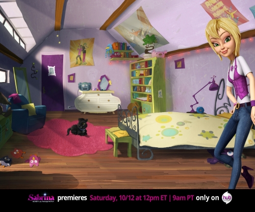 Сабрина - маленькая ведьма мультфильм