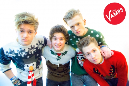 The Vamps новогодняя фотография