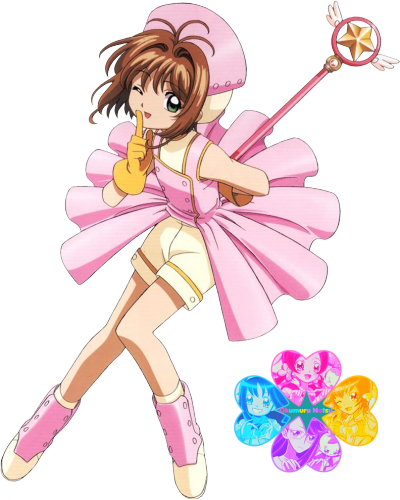 Сакура - собирательница карт со скипетром