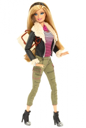 Кукла Барби Barbie Style - (Dark Blue Jacket)