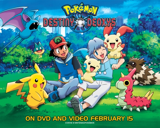 Обои покемоны, Pokemon Destiny Deoxys