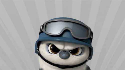 Пингвины из Мадагаскара в кино, тюлень Порох