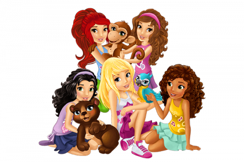 Lego Friends Подружки из Хартлейк сити с питомцами