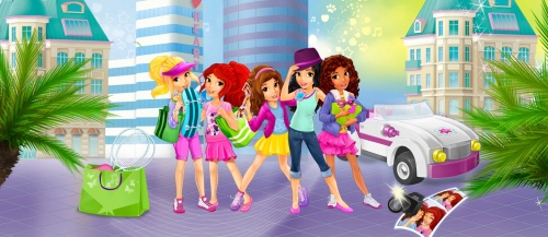 Lego Friends Подружки в городе