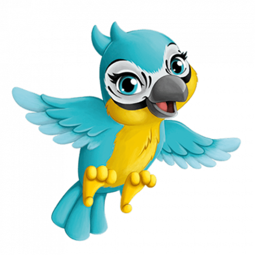 Lego Friends животные - попугай