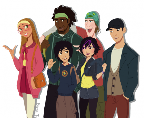 Город Героев главные герои вместе