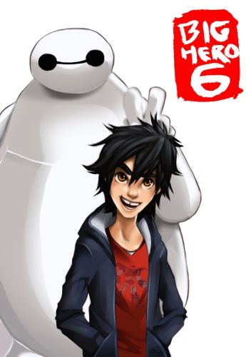 Фото Беймакса и Хиро