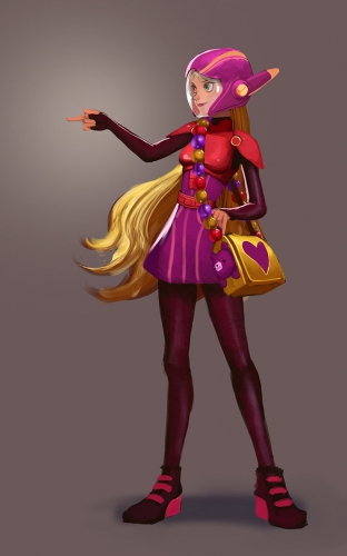 Хани Лемон в боевом костюме