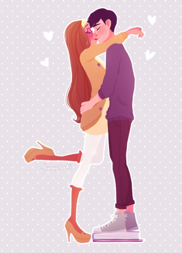 Поцелуй Хани Лемон и Тадаши