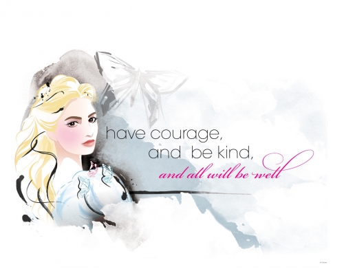 Красивая иллюстрация с Золушкой