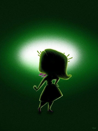 Мультфильм Головоломка, красивый постер с Брезгливостью