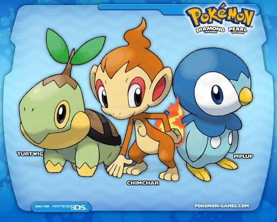 Обои покемоны, starters