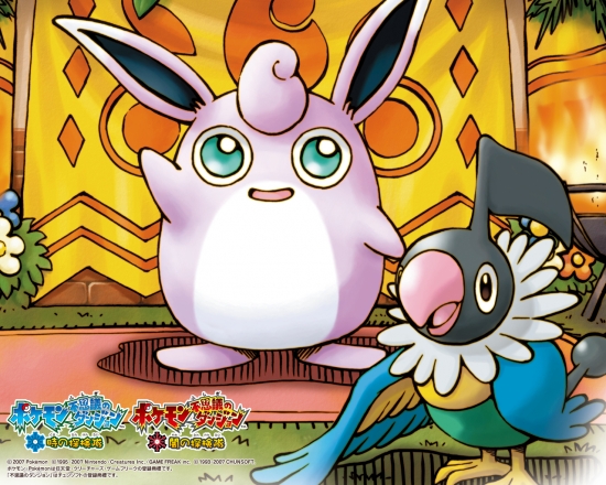 Покемоны новые обои Pokémon Mystery Dungeon 2: Explorers of Time and Darkness