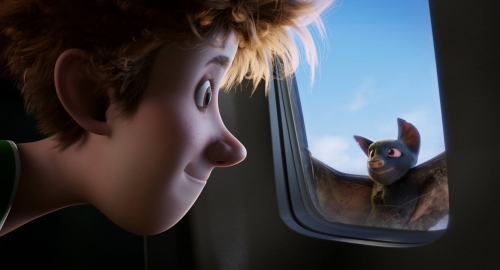 Дракула в виде летучей мышки