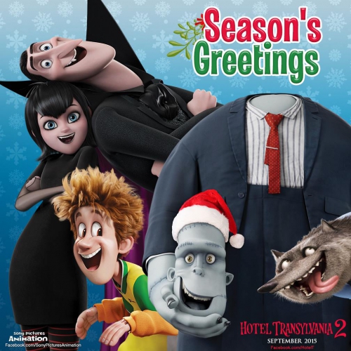 Монстры на каникулах 2 и поздравление с Новым Годом