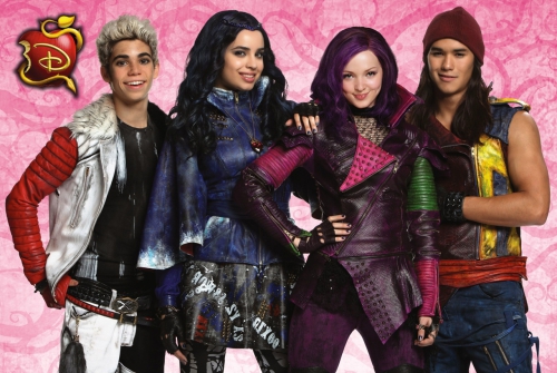 Disney Descendants четверка главных персонажей