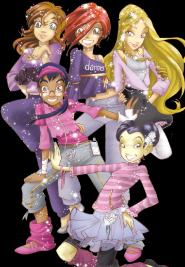 Чародейки в нарядах для танцев