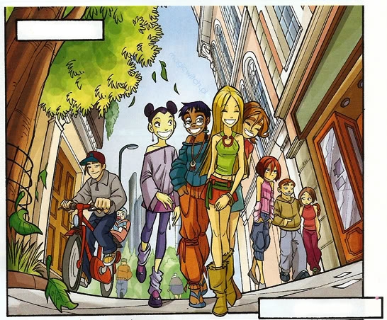 Начало приключений с новой силой, картинка из комикса