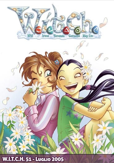 Ирма и Хай Лин в цветах