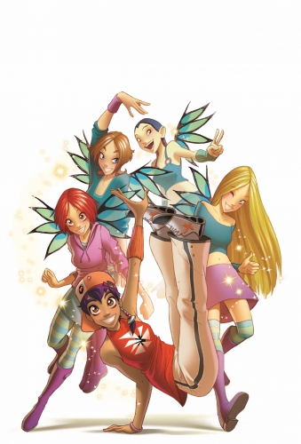 Чародейки и Тарани в танцевальном наряде