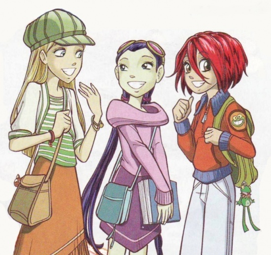 Школьницы Чародейки