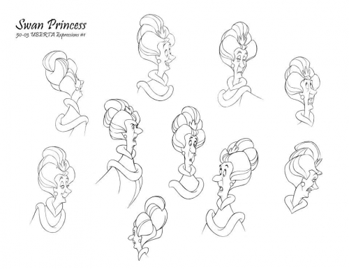 Портреты королевы Юберты