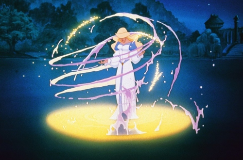 Принцесса Одетт превращается в лебедя