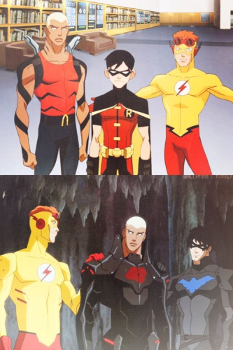 Юная Лига Справедливости 1 и 2 сезон