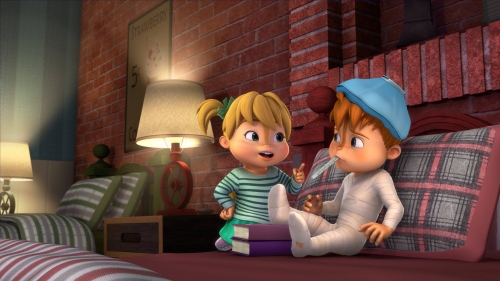 Элвиннн!!! И бурундуки, кадр из мультфильма