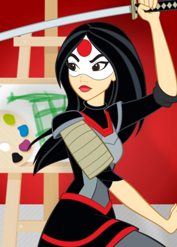 DC Super Hero Girls Катана