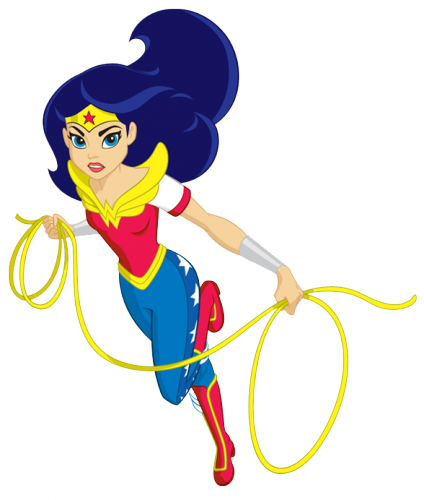 Чудо Женщина с лассо, картинка без фона