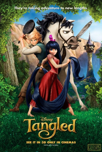 Леди Баг и Супер-Кот герои мультфильма Рапунцель