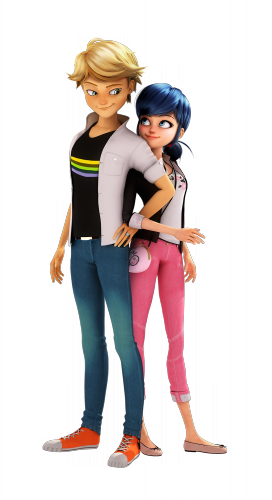 Маринет и Эдриан, большая картинка без фона