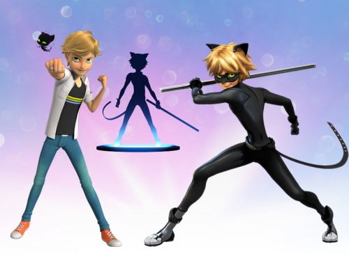 Превращение Адриана в Супер Кота