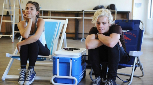 Лето Пляж Кино 2 актеры во время репетиции