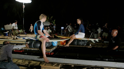 Лето Пляж Кино 2имитация серфинга в кино