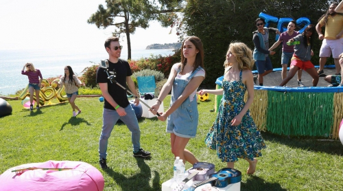 Лето Пляж Кино 2 актеры на съемках