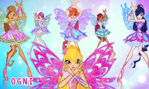 Волшебницы Винкс превращение Тайникс!